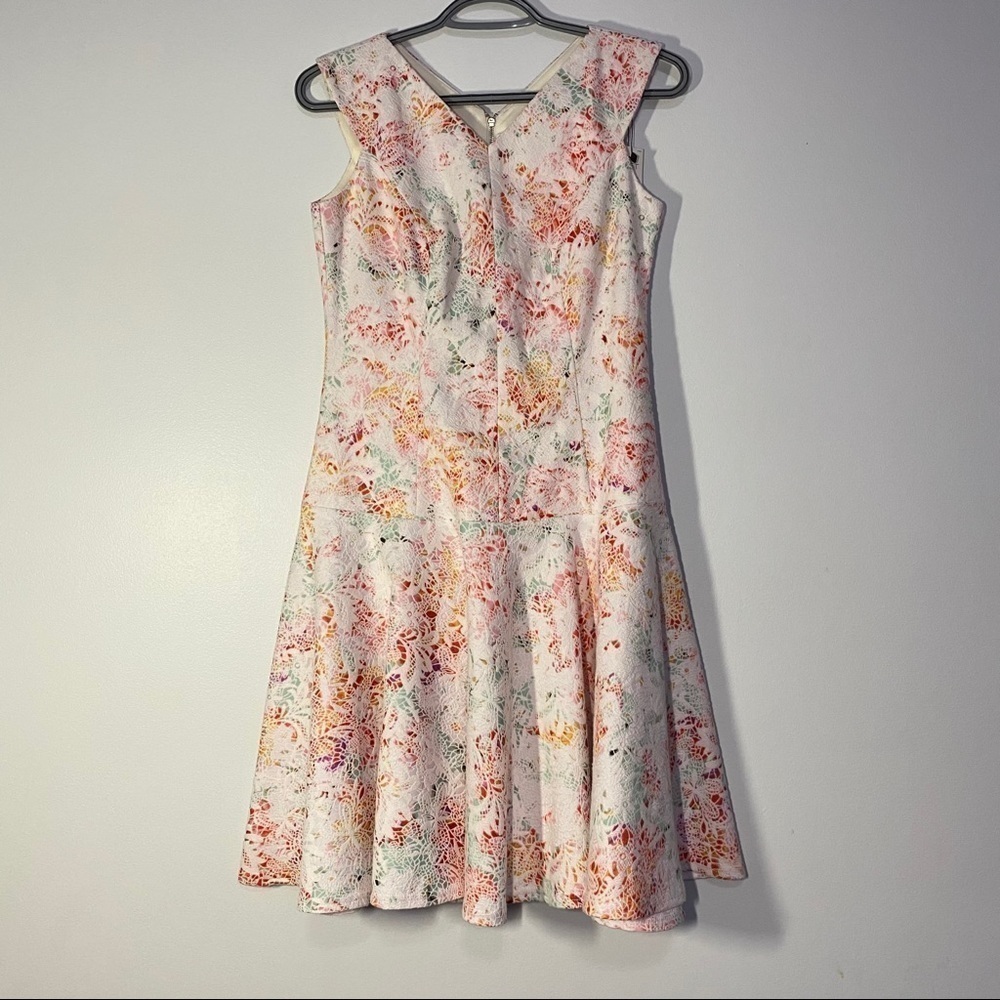 🍋NWT Ann Taylor LOFT Sleeveless Floral Dress - Picture 3 of 8